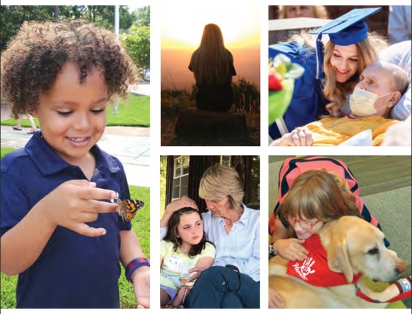 collage of images children adults and pets
