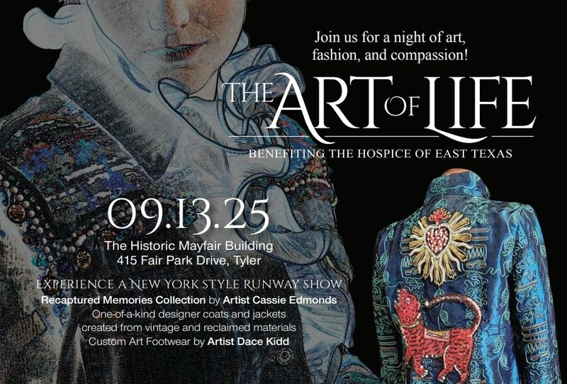 invitation graphic for the Art of Life event