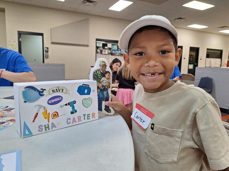 workshop-activities children enjoying workshop activities at The Hospice of East Texas